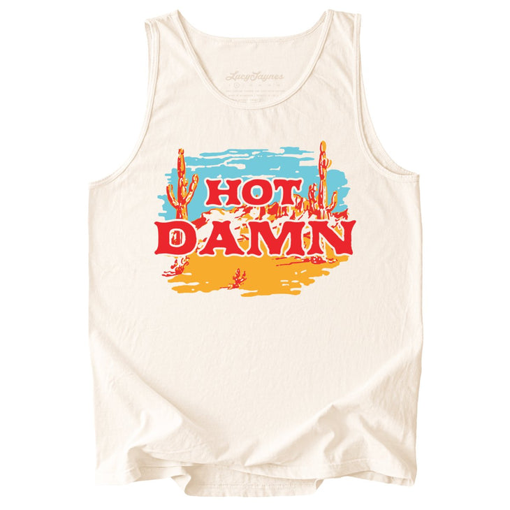 Hot Damn Comfort Colors Tank Top
