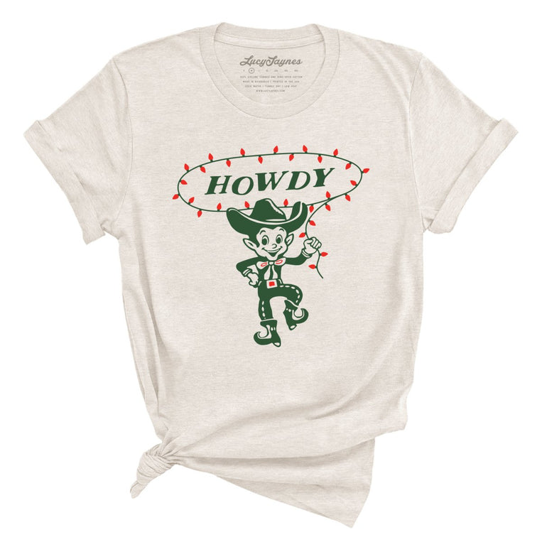 Howdy Elf Graphic Tee