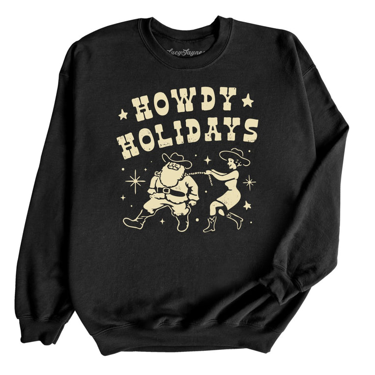 Howdy Holidays Graphic Sweatshirt