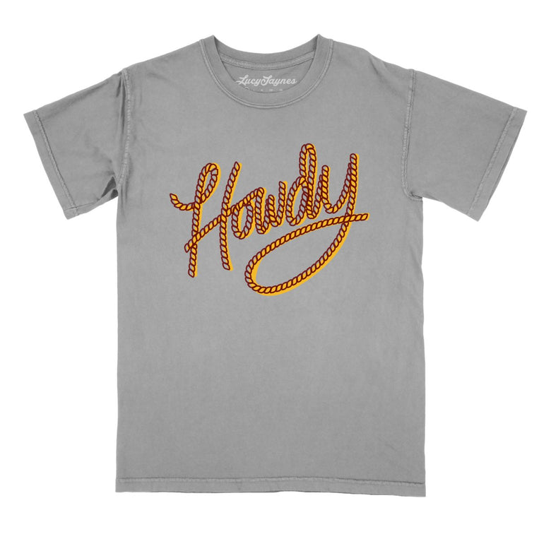 Howdy Rope Comfort Colors Graphic Tee