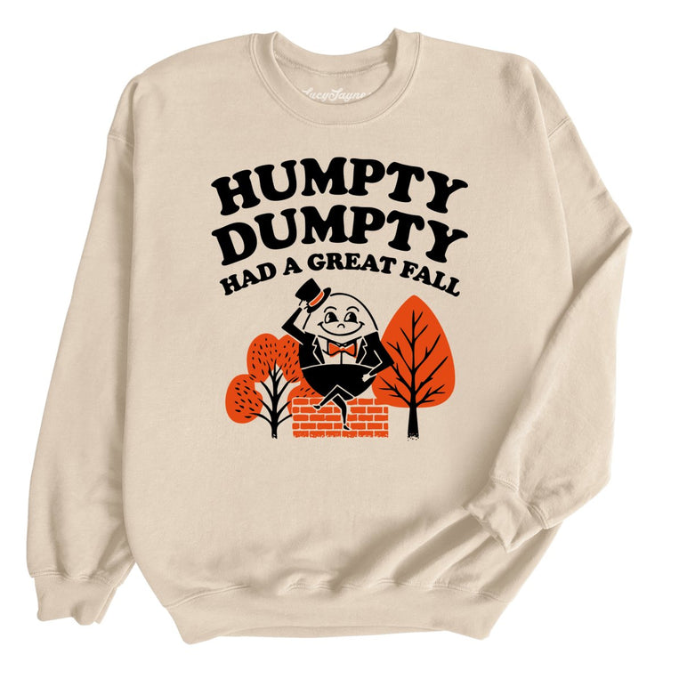 Humpty Dumpty Had A Great Fall Graphic Sweatshirt