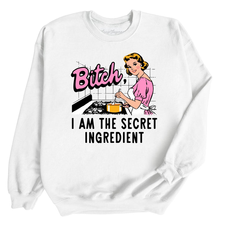 I Am The Secret Ingredient Graphic Sweatshirt