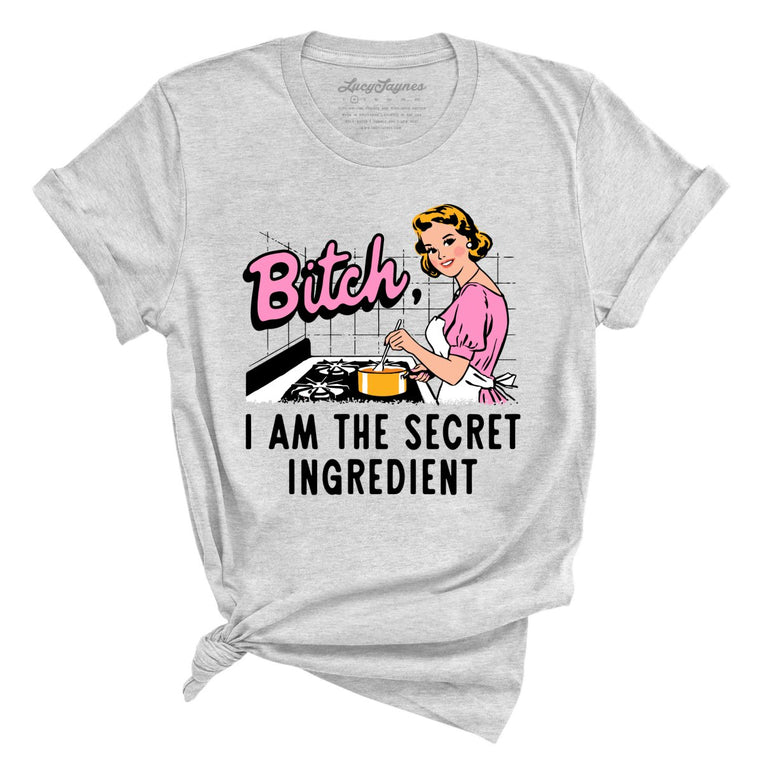 I Am The Secret Ingredient Graphic Tee - Athletic Heather