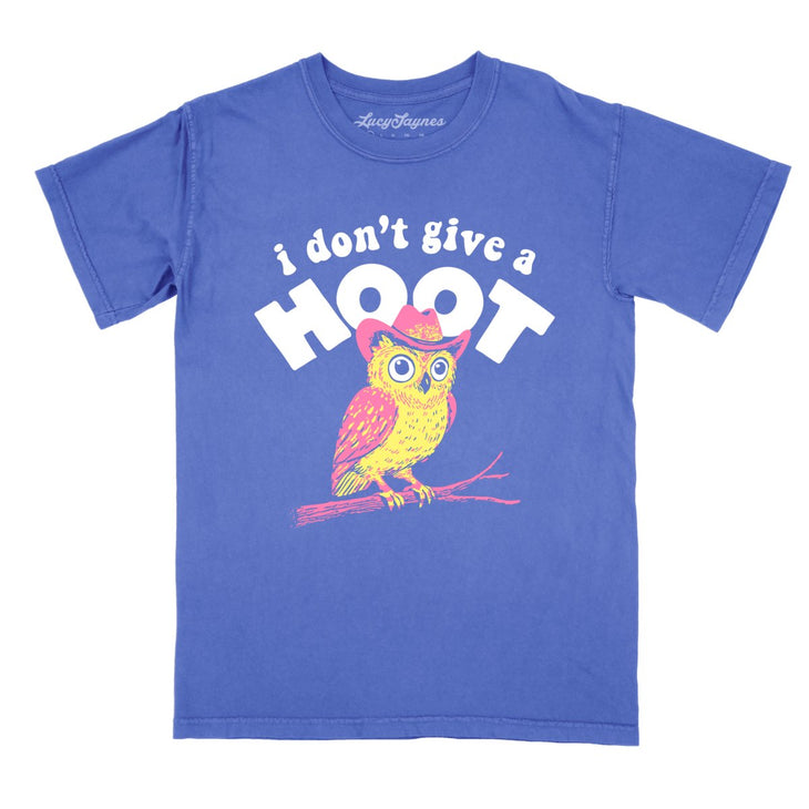 I Don't Give A Hoot Comfort Colors Tee
