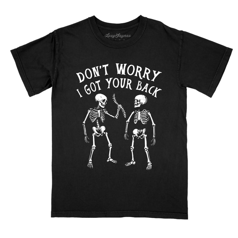 I Got Your Back Comfort Colors Graphic Tee - Black