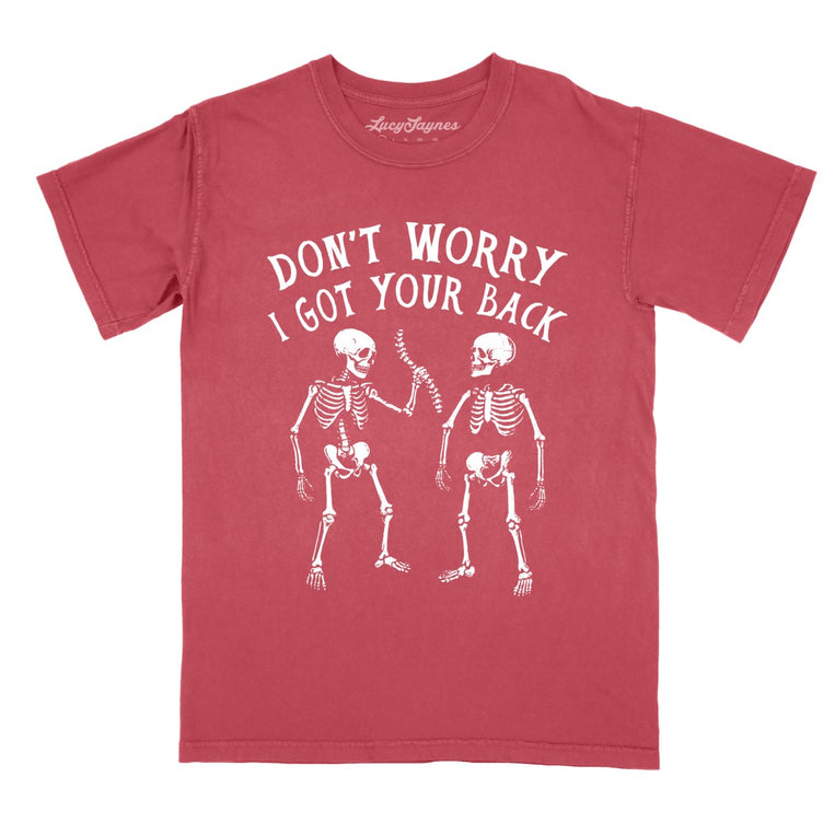 I Got Your Back Comfort Colors Graphic Tee - Crimson