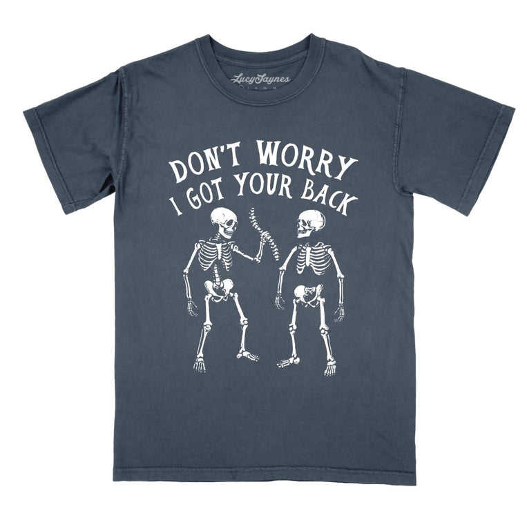 I Got Your Back Comfort Colors Graphic Tee - Denim