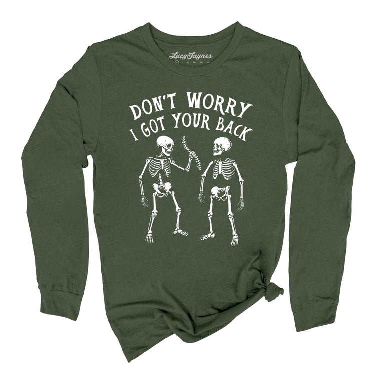 I Got Your Back Graphic Long Sleeve Tee