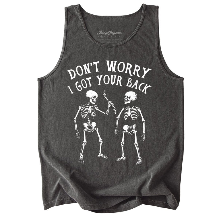 I Got Your Back Comfort Colors Graphic Tank Top - Pepper