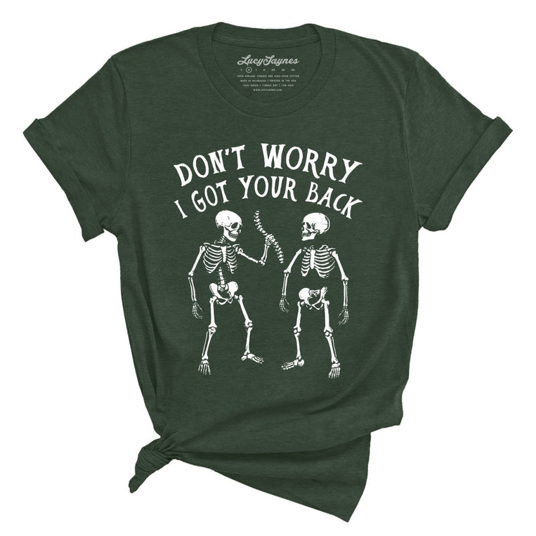I Got Your Back Graphic Tee - Heather Forest