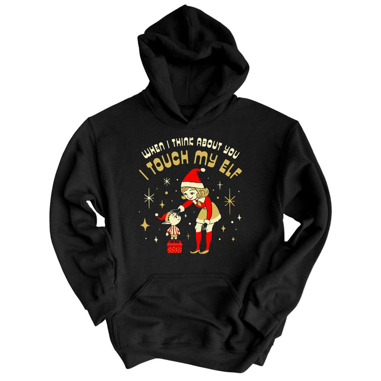I Touch My Elf Graphic Hoodie