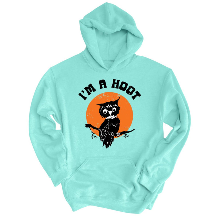 I'm a Hoot Graphic Hoodie - Mint