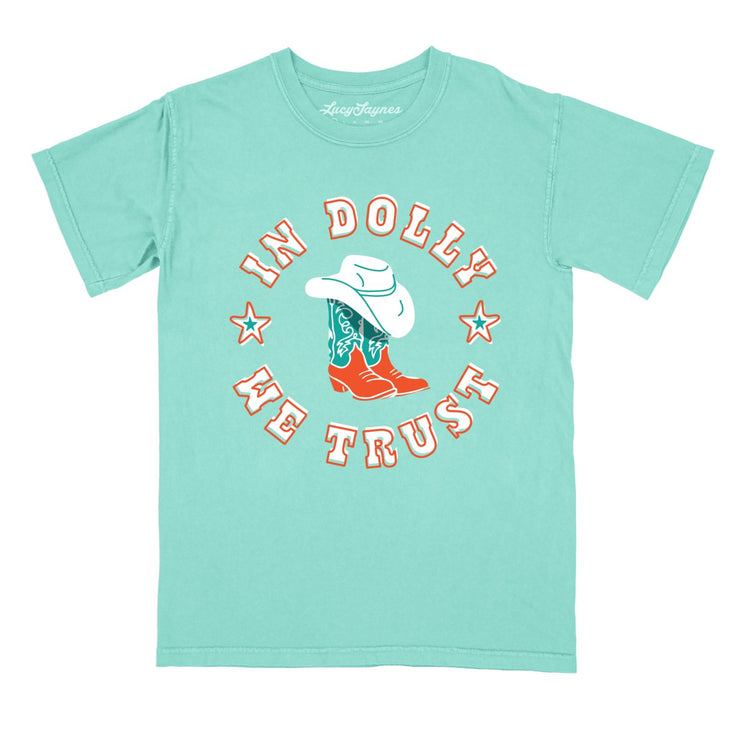 In Dolly We Trust Comfort Colors Tee