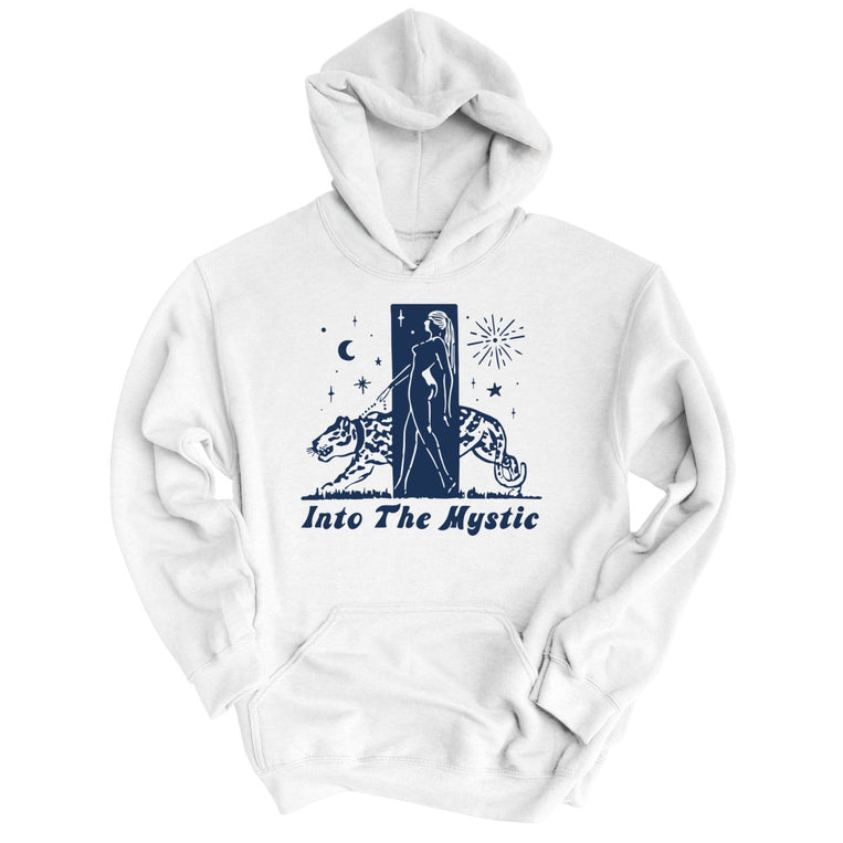Into The Mystic Graphic Hoodie - White