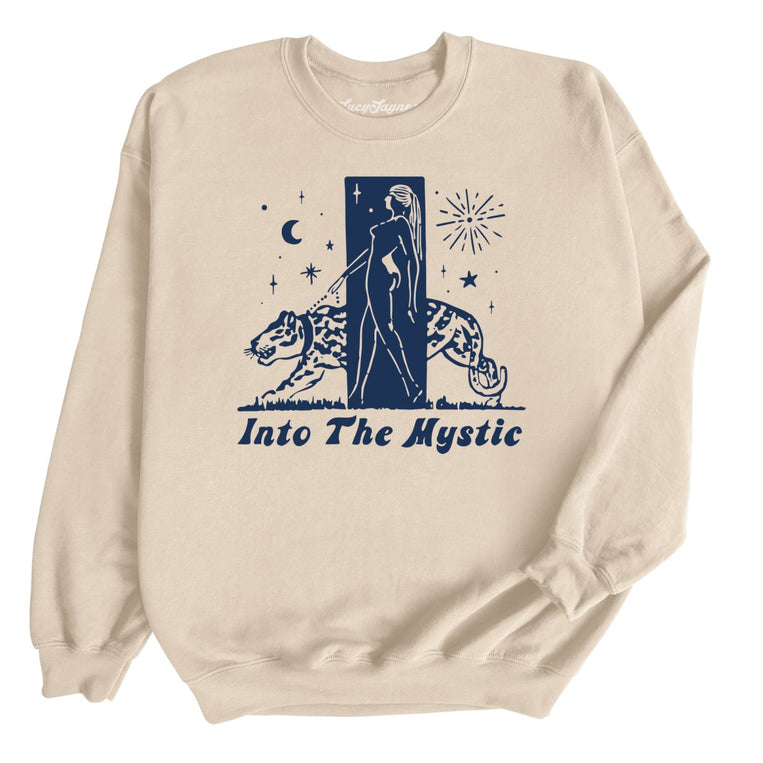 Into The Mystic Graphic Sweatshirt - Sand