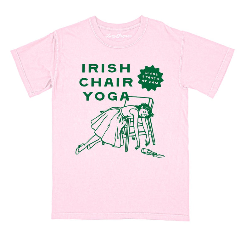 Irish Chair Yoga Comfort Colors Graphic Tee - Blossom