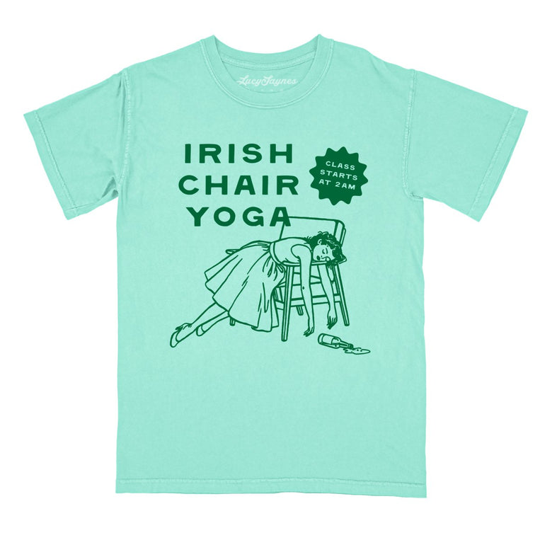 Irish Chair Yoga Comfort Colors Graphic Tee - Island Reef