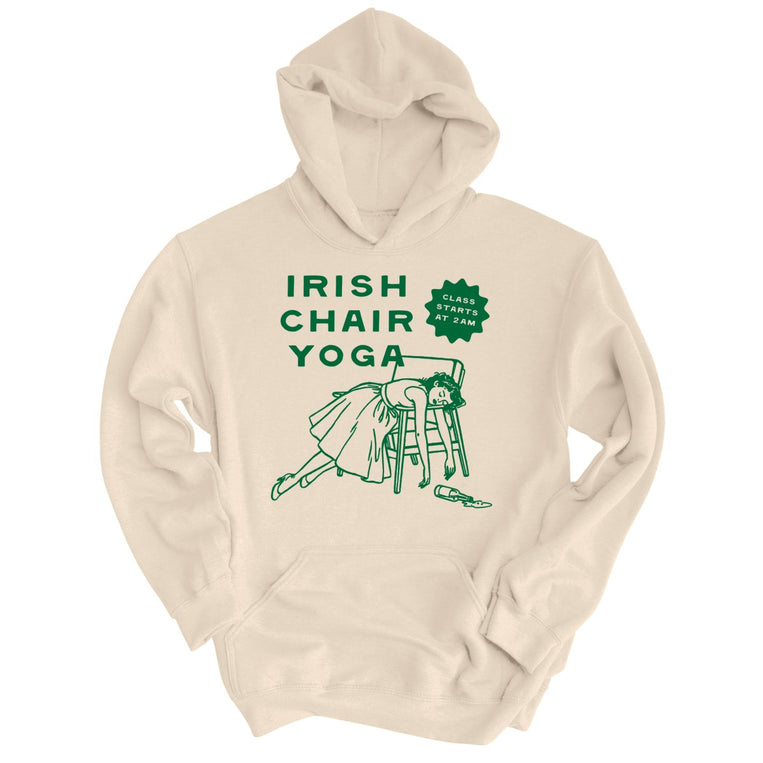 Irish Chair Yoga Graphic Hoodie