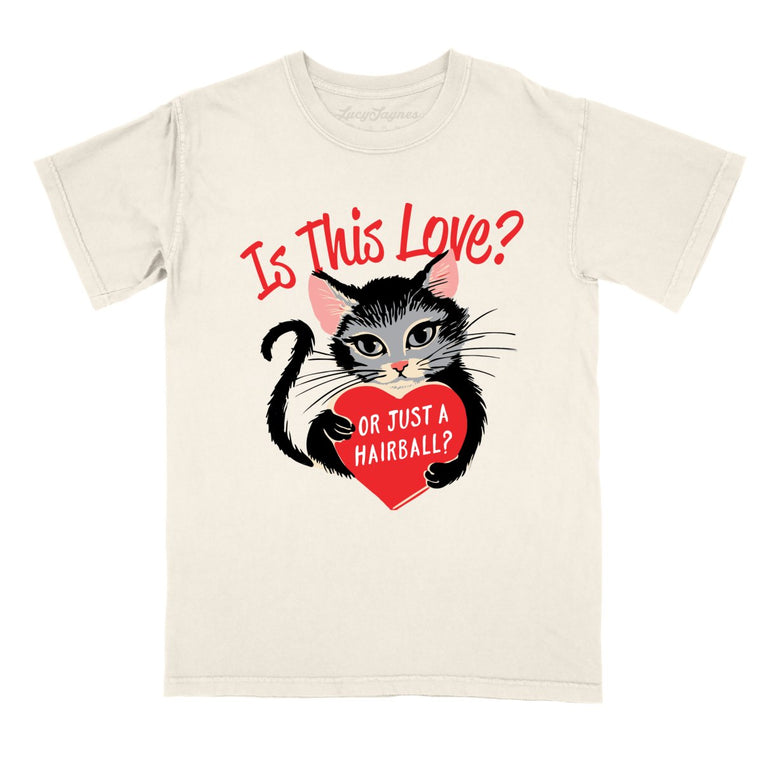 Is This Love Comfort Colors Graphic Tee - Ivory