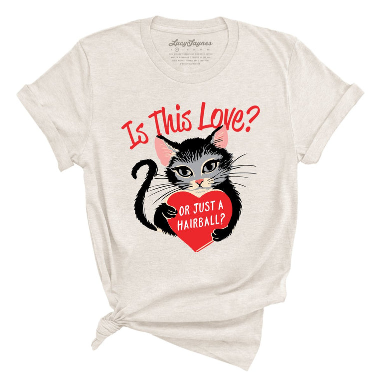 Is This Love Graphic Tee - Heather Dust