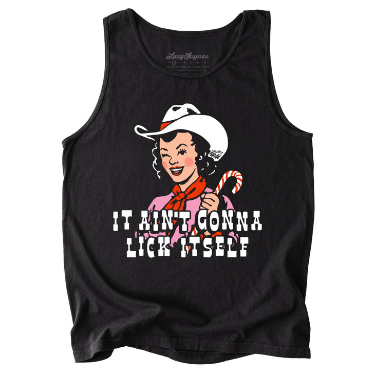 It Ain't Gonna Lick Itself Comfort Colors Tank Top