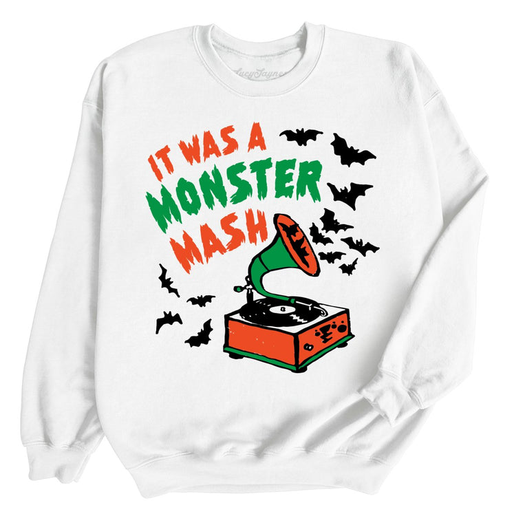 It Was A Monster Mash Graphic Sweatshirt