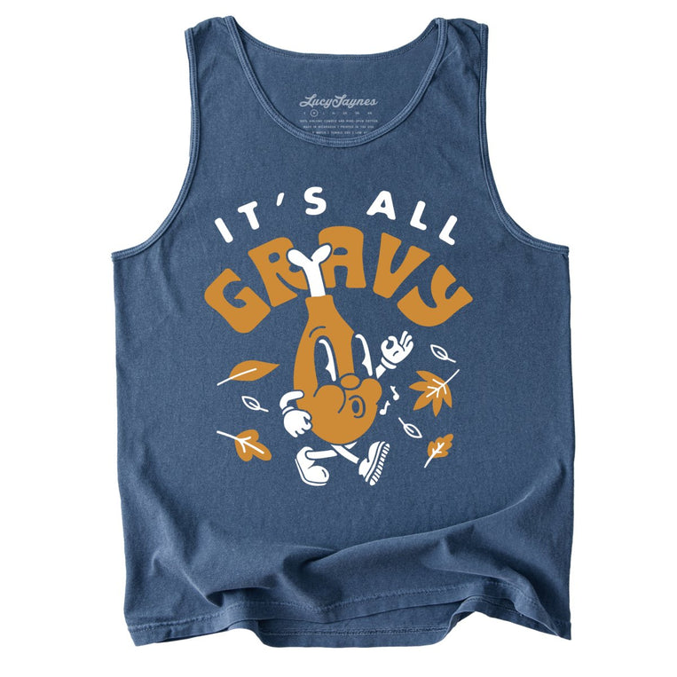 It's All Gravy Comfort Colors Graphic Tank Top