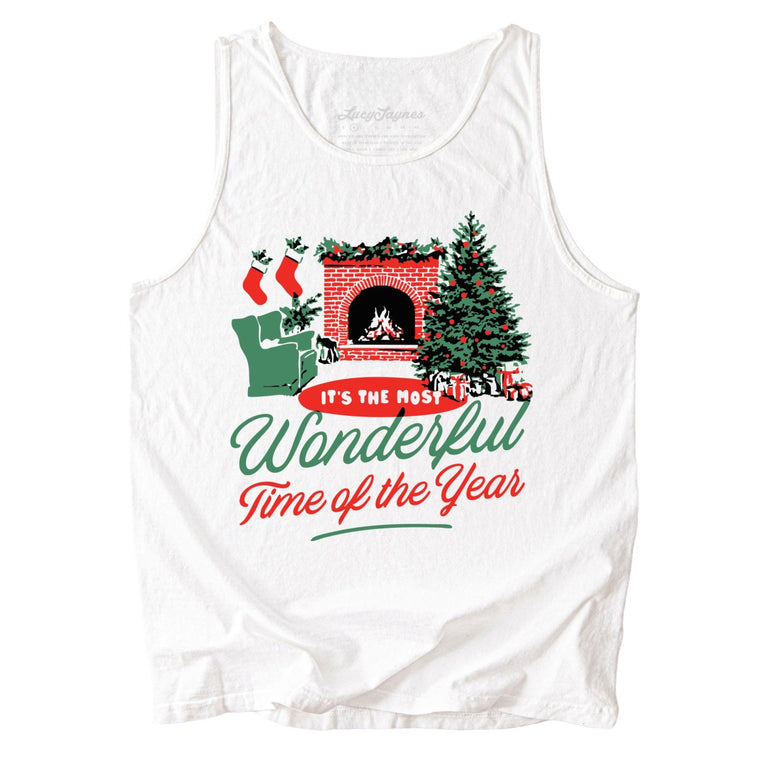 It's The Most Wonderful Time Of The Year Comfort Colors Graphic Tank Top