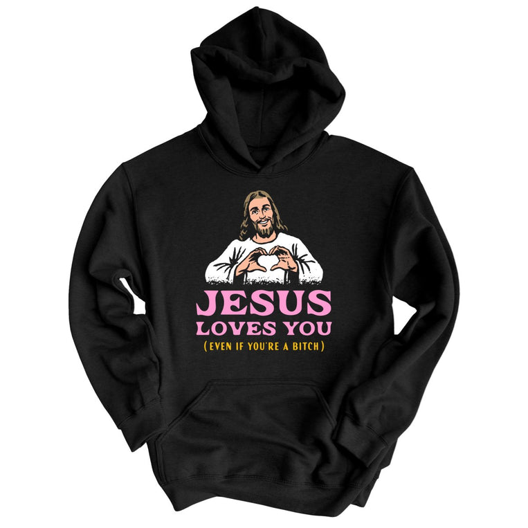 Jesus Loves You Graphic Hoodie