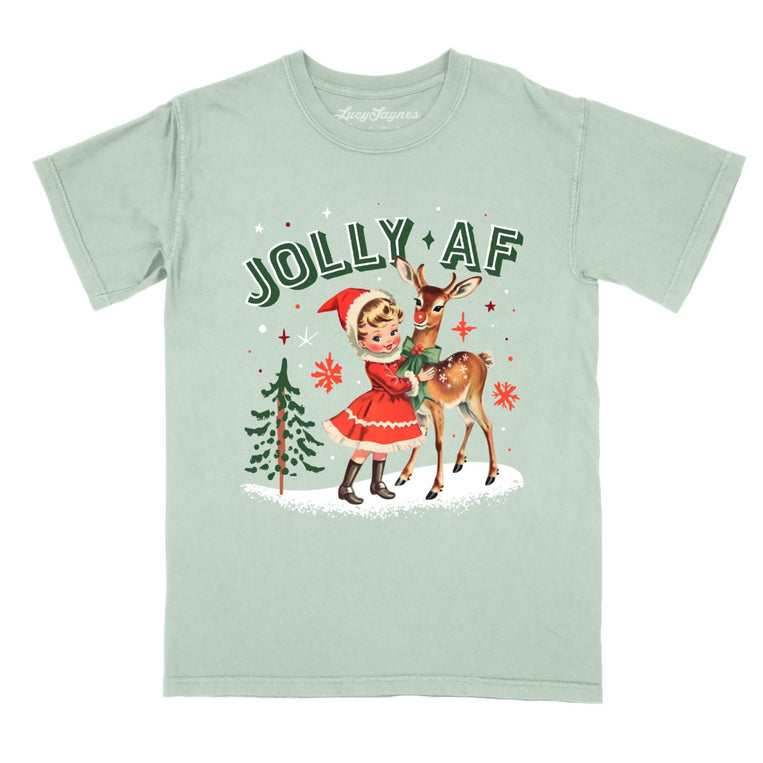 Jolly AF Comfort Colors Graphic Tee - Bay