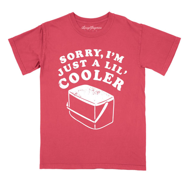 Just A Lil' Cooler Comfort Colors Graphic Tee - Watermelon