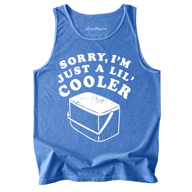 Just A Lil' Cooler Comfort Colors Graphic Tank Top