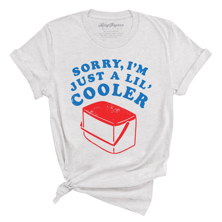 Just A Lil' Cooler Graphic Tee - Ash