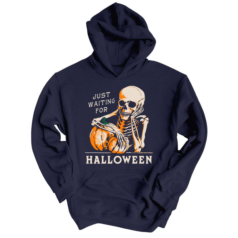 Just Waiting For Halloween Graphic Hoodie