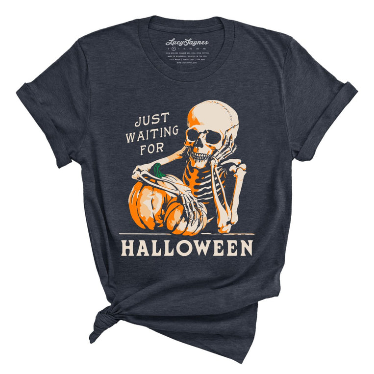 Just Waiting For Halloween Graphic Tee