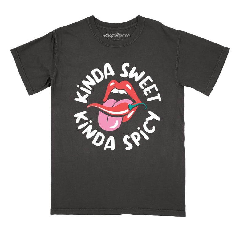 Kinda Sweet Kinda Spicy Comfort Colors Graphic Tee