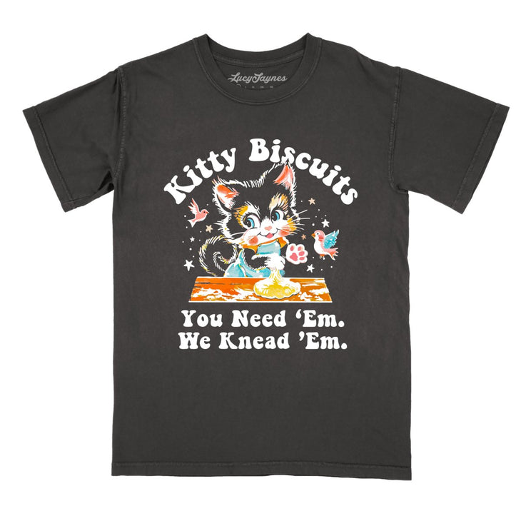 Kitty Biscuits Comfort Colors Tee