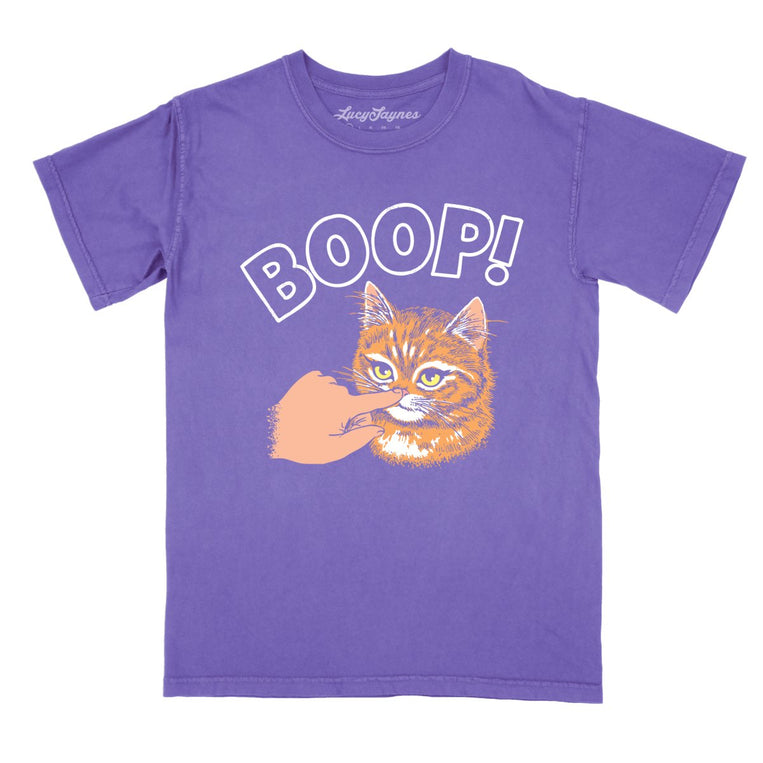 Kitty Boop Comfort Colors Graphic Tee - Violet