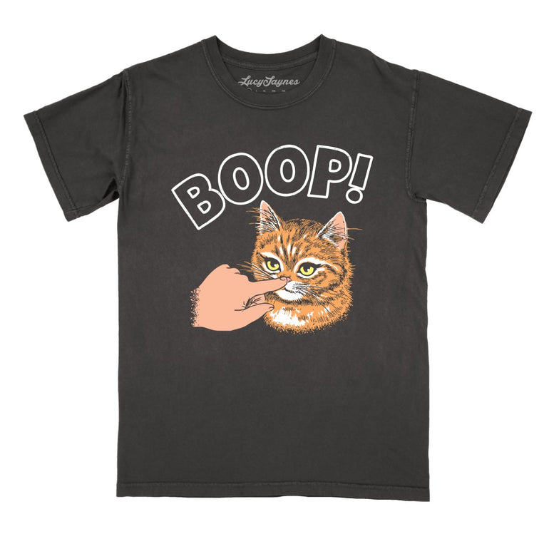 Kitty Boop Comfort Colors Graphic Tee - Pepper