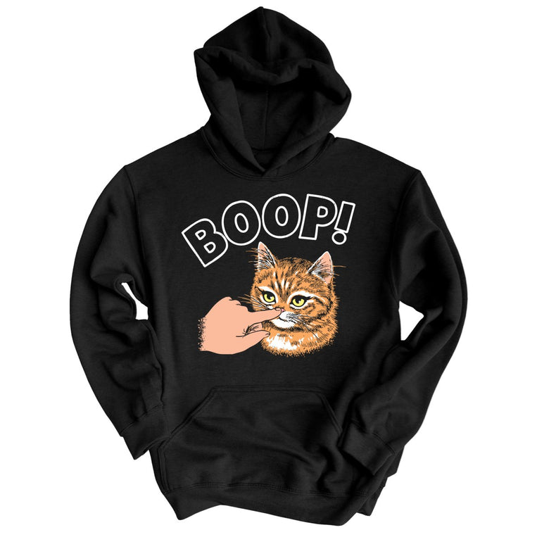 Kitty Boop Graphic Hoodie - Black