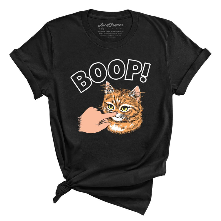 Kitty Boop Graphic Tee - Black