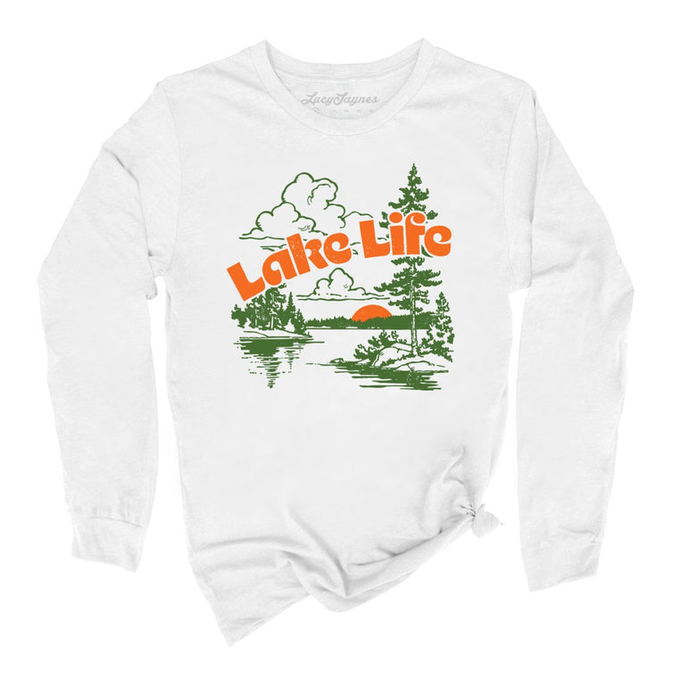 Lake Life Graphic Long Sleeve Tee