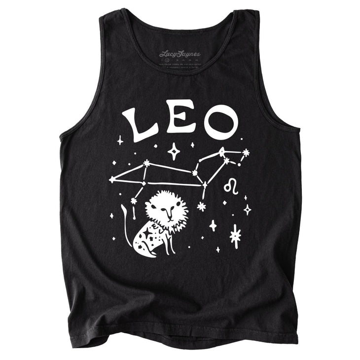 Leo Comfort Colors Tank Top
