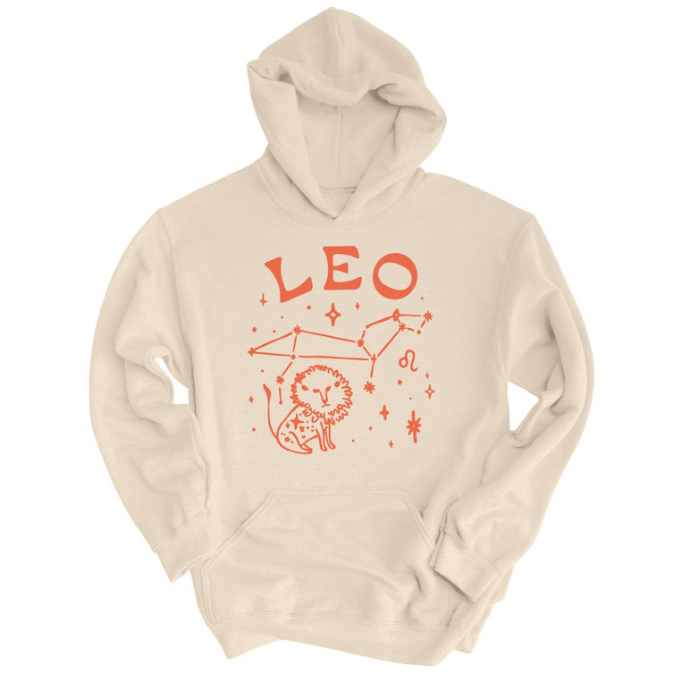 Leo Graphic Hoodie - Sand