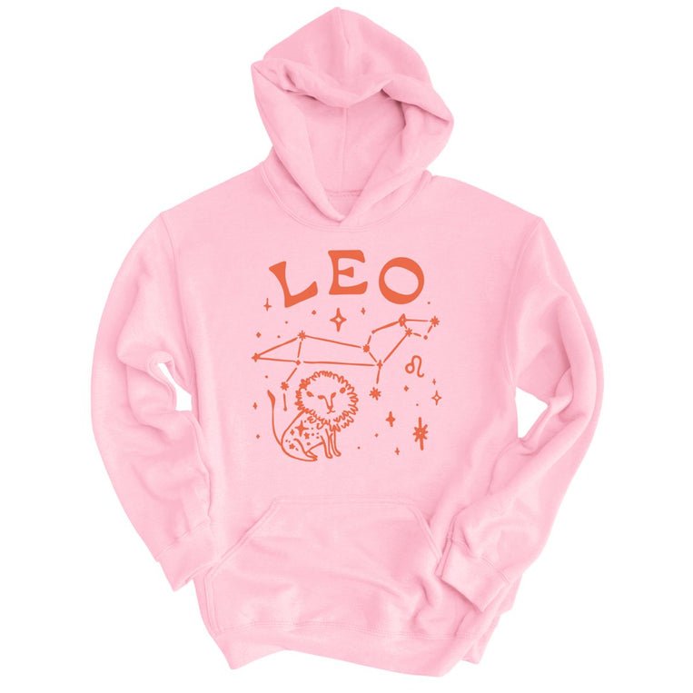 Leo Graphic Hoodie - Light Pink
