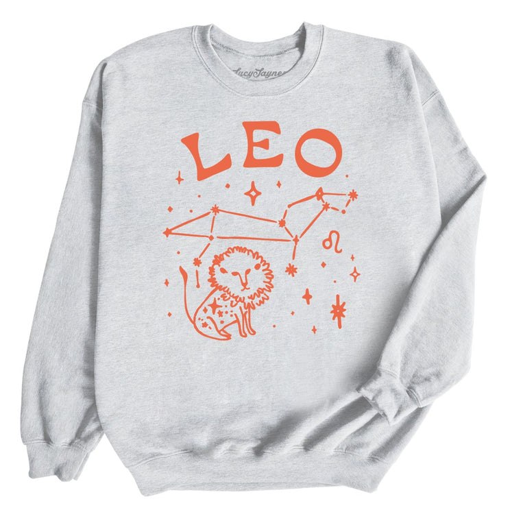 Leo Graphic Sweatshirt - Ash
