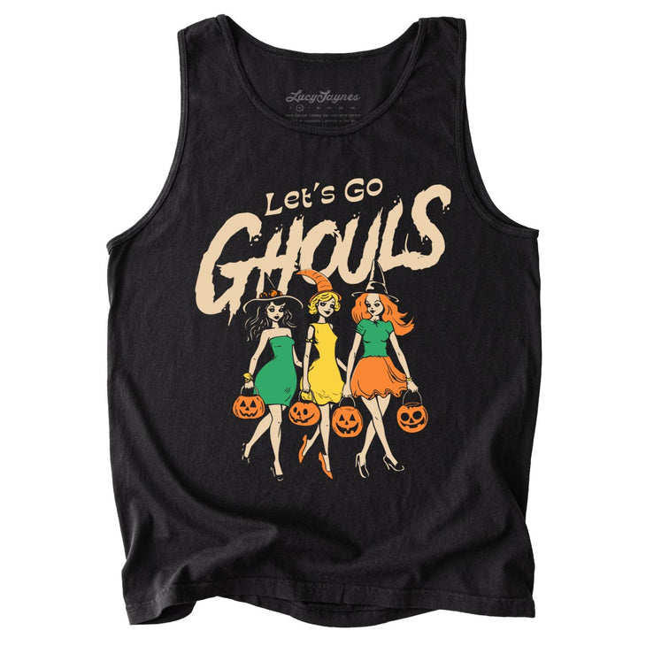 Let's Go Ghouls Comfort Colors Tank Top