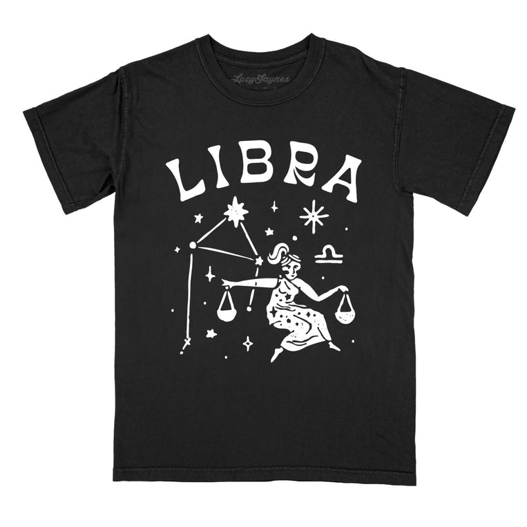 Libra Comfort Colors Graphic Tee