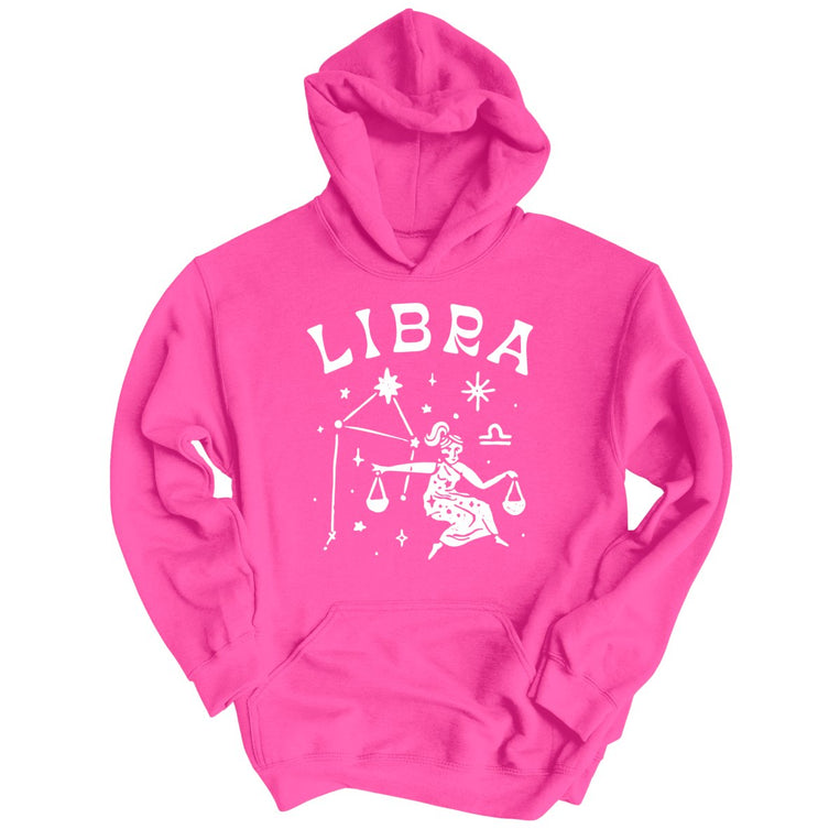 Libra Graphic Hoodie - Heliconia