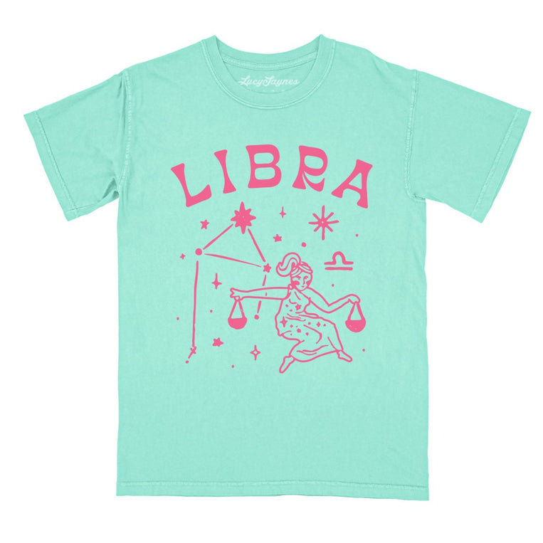 Libra Comfort Colors Graphic Tee - Island Reef